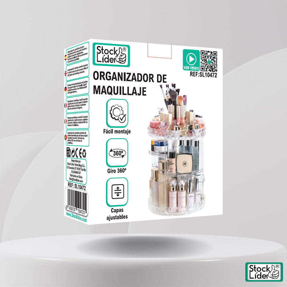 Organizador de maquillaje