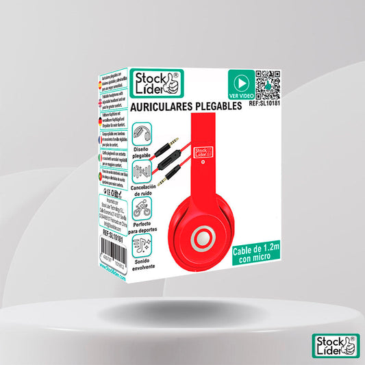 Auriculares plegables