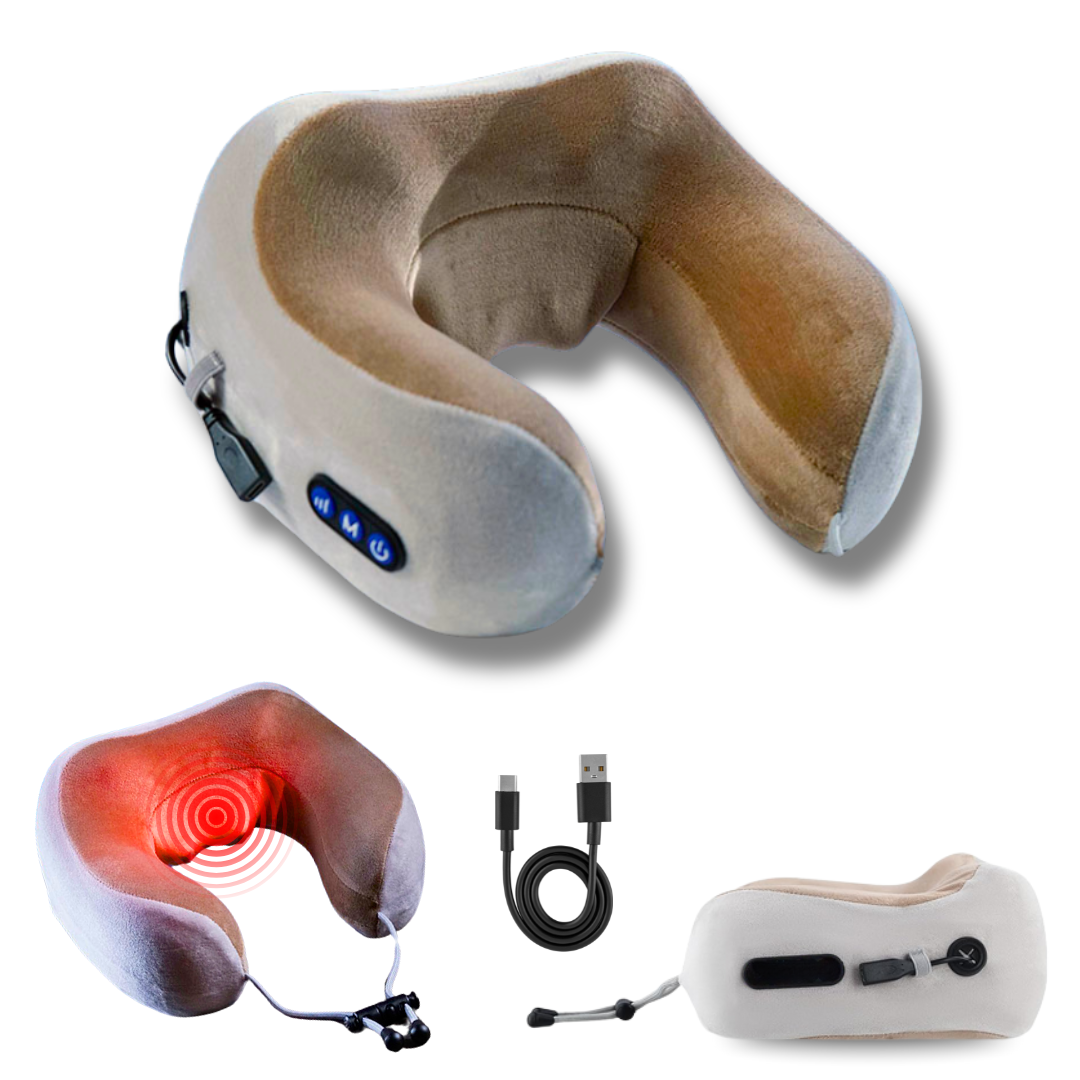 Wellprime Masajeador eléctrico de cuello y hombros para relajar y aliviar dolores