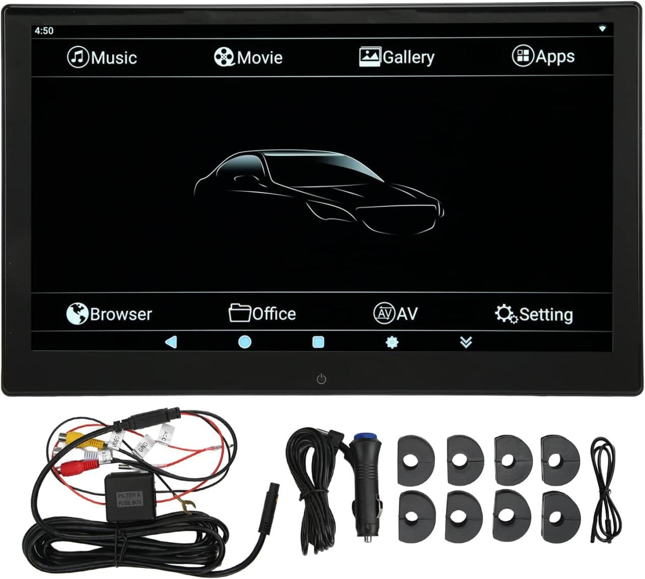 Pantalla 7” con CarPlay & Android Auto – Multimedia para Autos